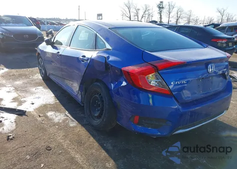 2019 Honda Civic Lx z USA, uszkodzony, nr VIN 2HGFC2F6XKH534843